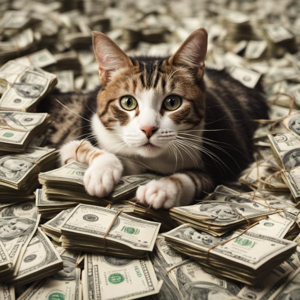 денежный котик