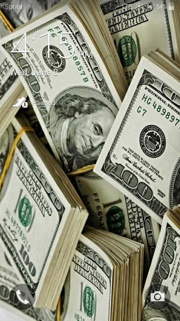 доллары куча