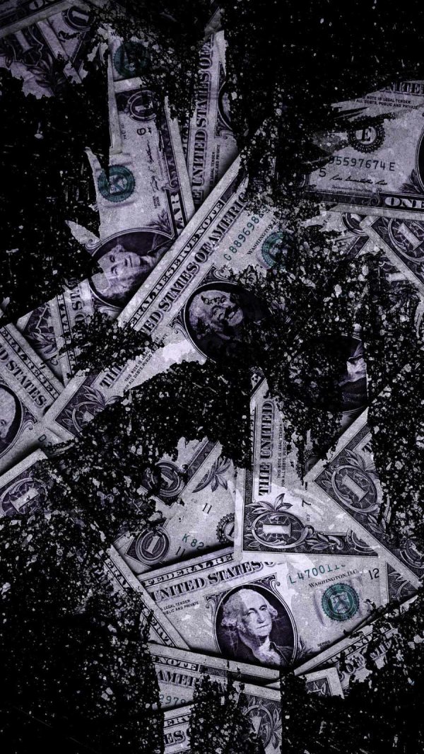 доллары на заставку телефона