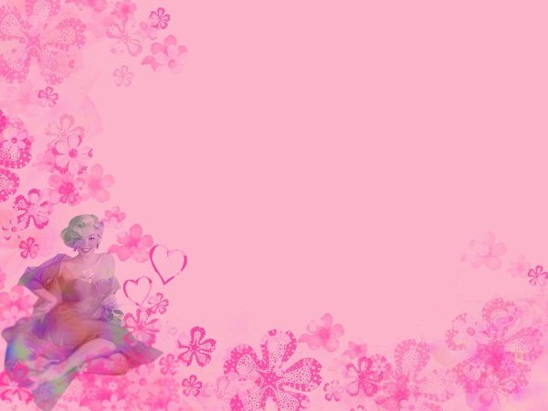 розовая фон