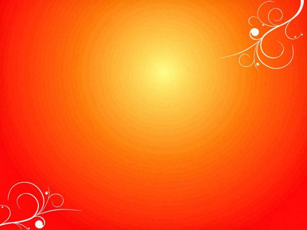 оранжевая фон