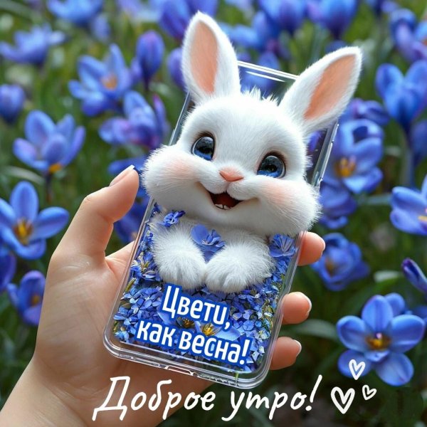 зайчик красивый