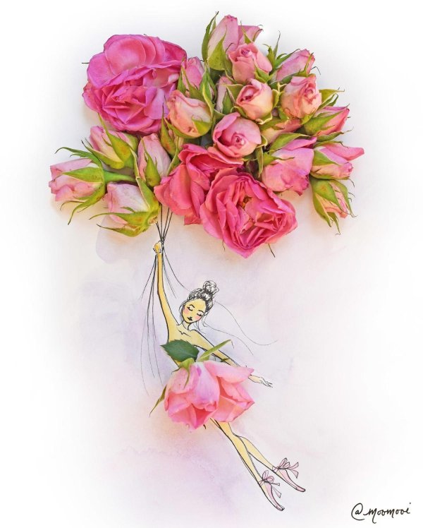 цветочные картины