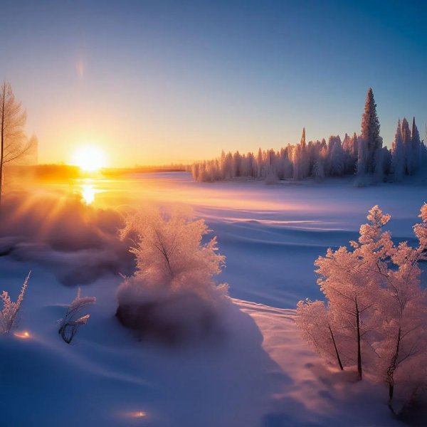 зимняя красота