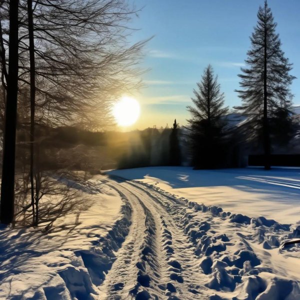 зимние пейзаж