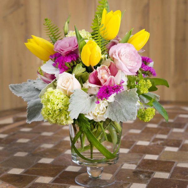 весенние букеты цветов