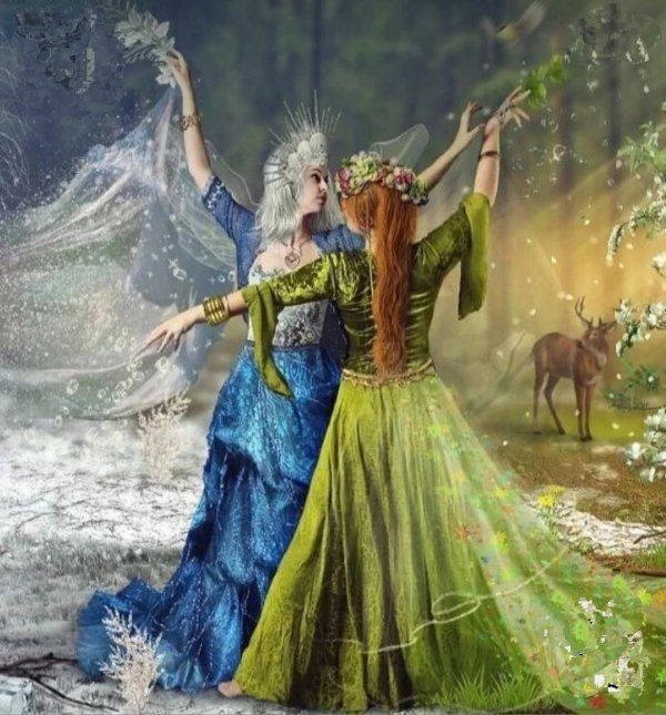 Встреча зимы и весны