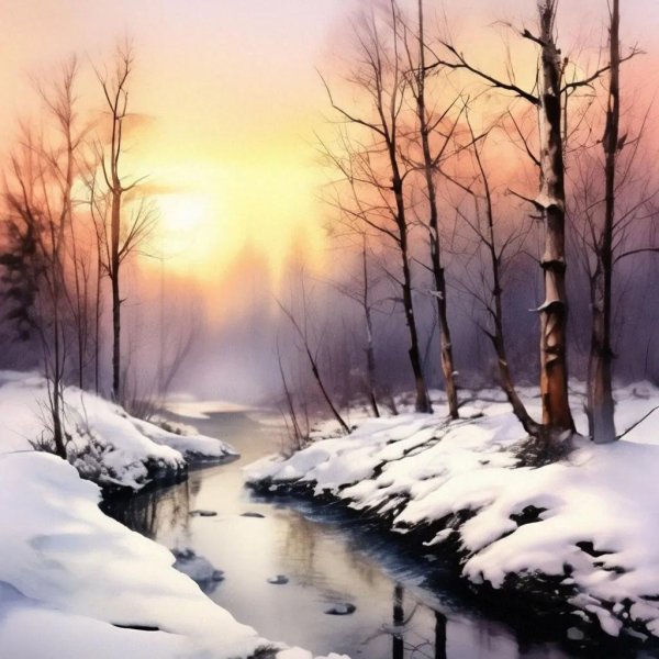 зимние пейзаж