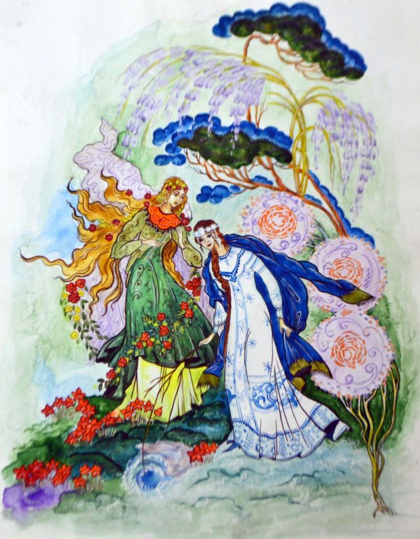 иллюстрации к сказкам