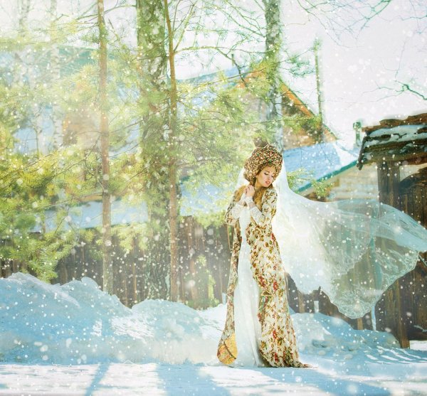фотосессия в русском стиле