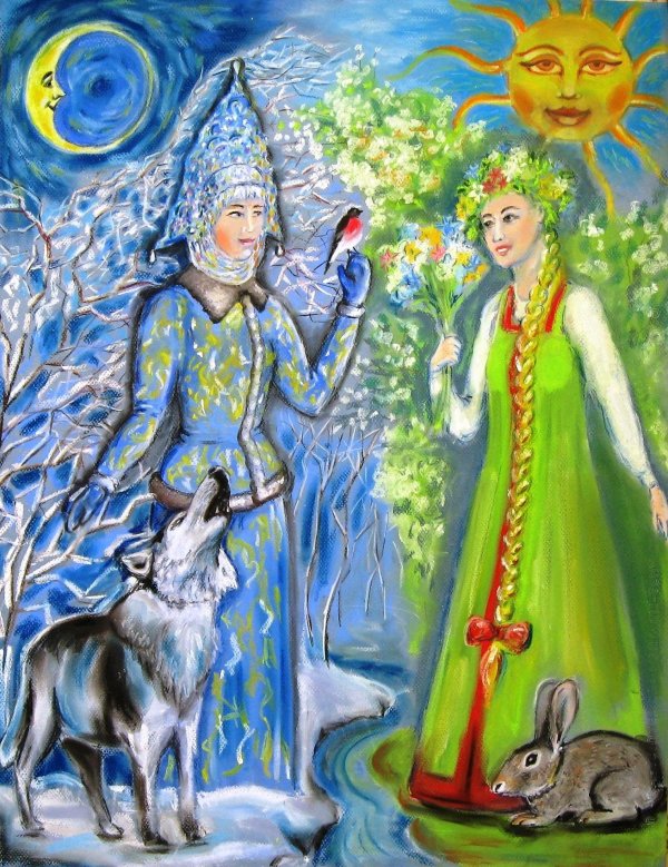 Встреча зимы и весны