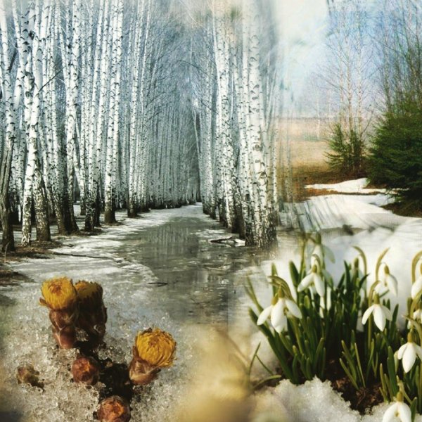 приход весны