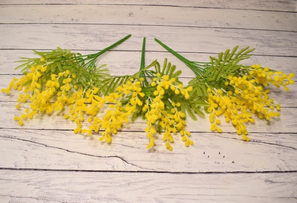 мимозы искусственные цветы