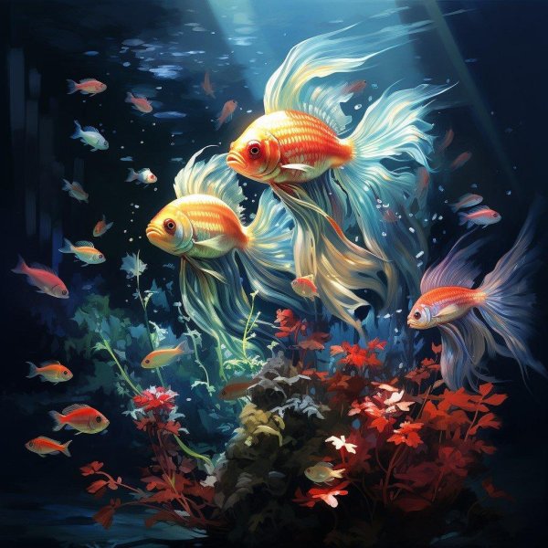 рисунки рыбки