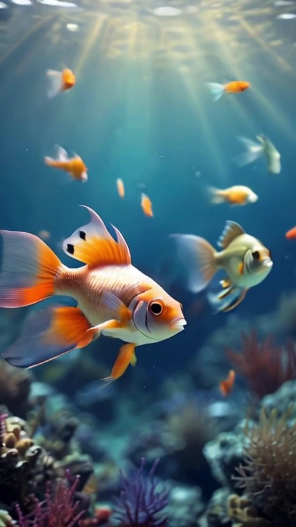 красивая рыбка