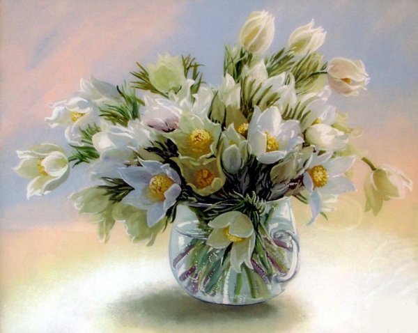 цветочные картины