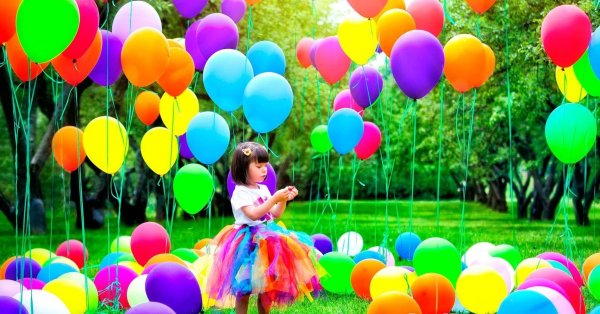 праздник с шарами