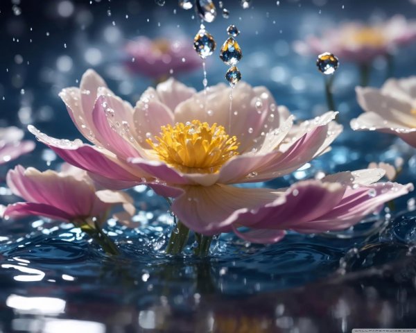 красивый лотос