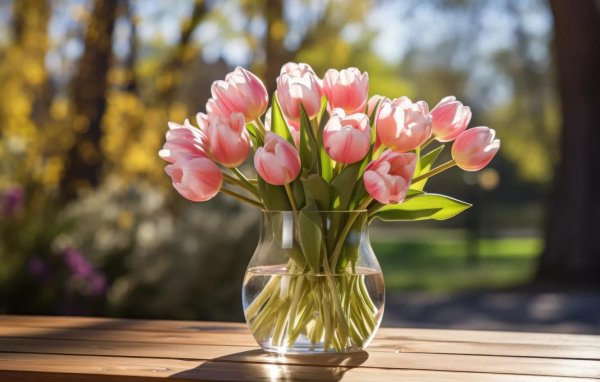ваза тюльпаны