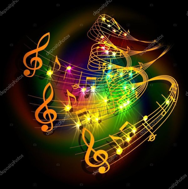 ноты иллюстрация