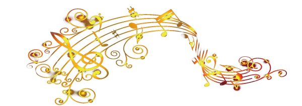 нотка на прозрачном фоне