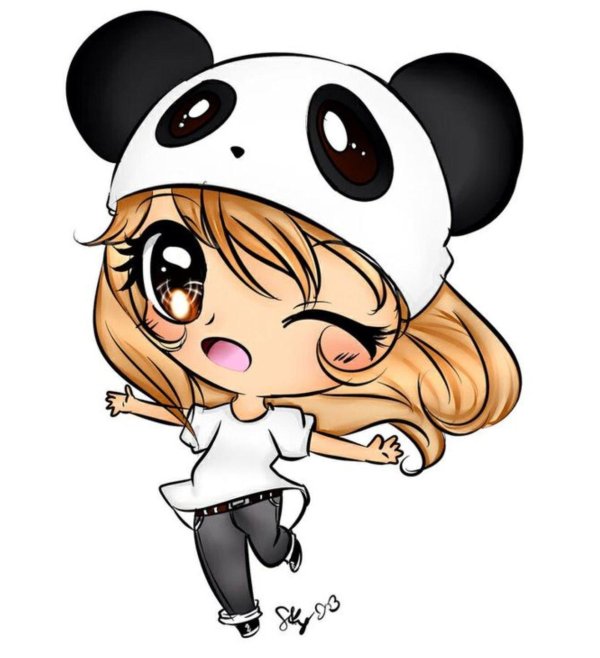 чиби пандочка