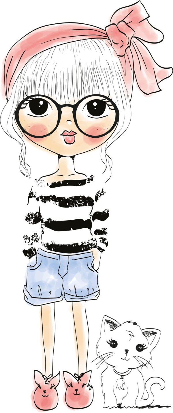 модная иллюстрация