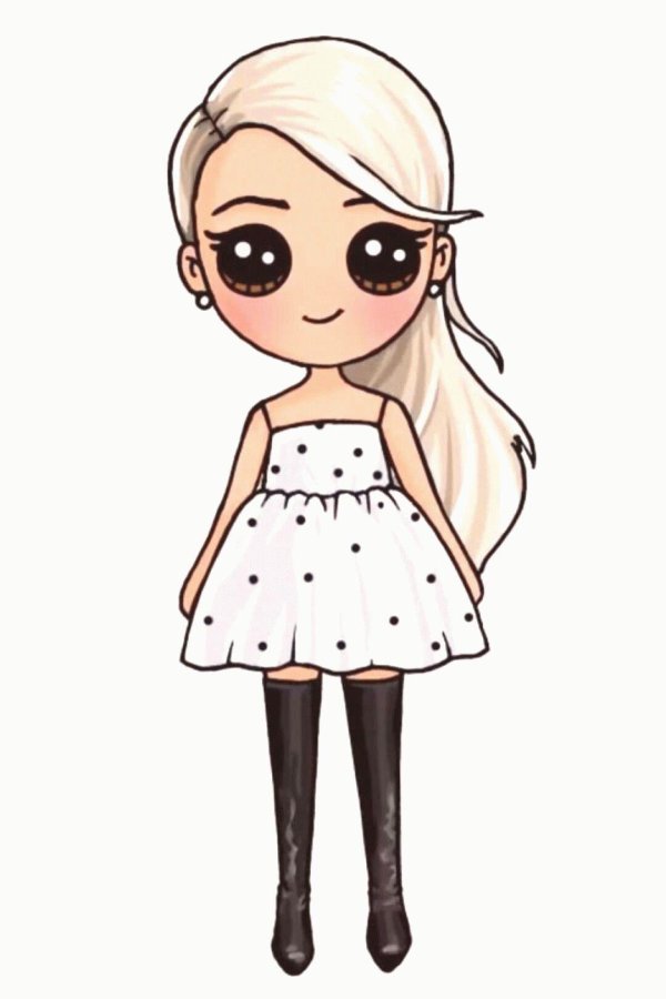 кавайные рисунки девочки