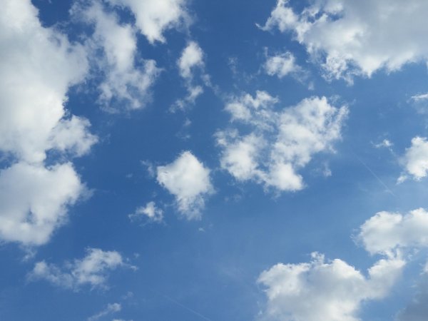 небо облака фон