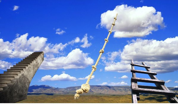 веревочная лестница