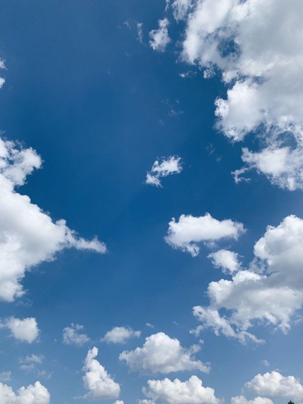 облака на небе