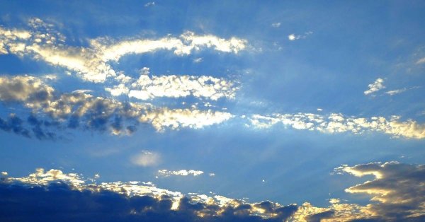 небо солнце