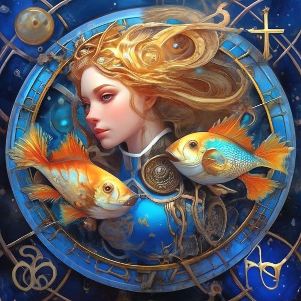 женщина рыба