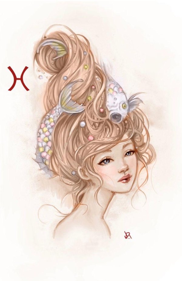 знаки зодиака в виде девушек