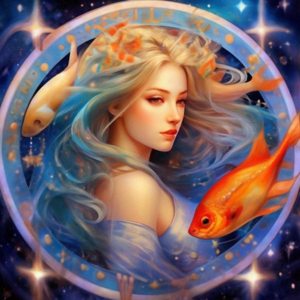 женщина рыба