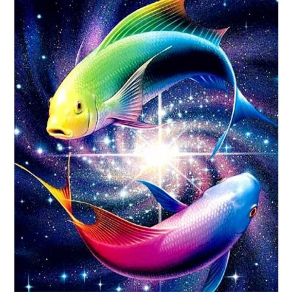 радужные рыбки