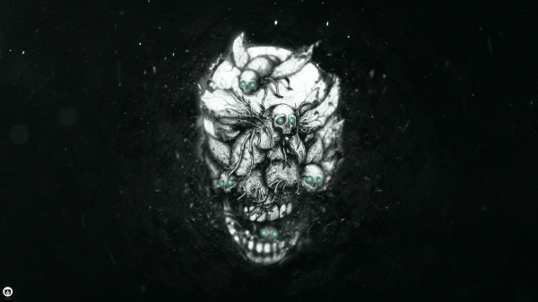 череп татуировка