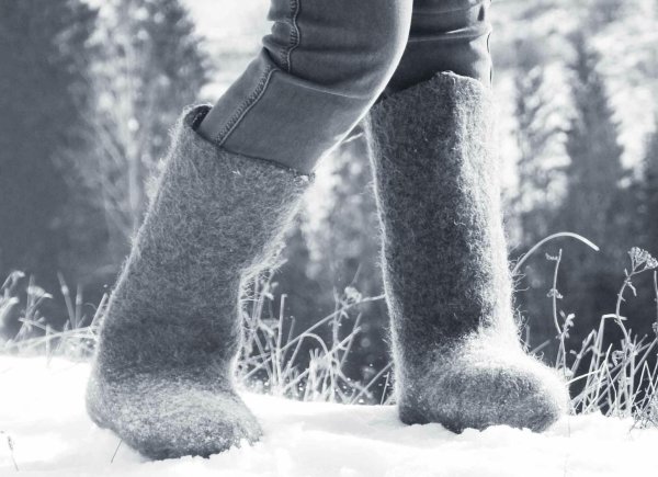 валенки зима
