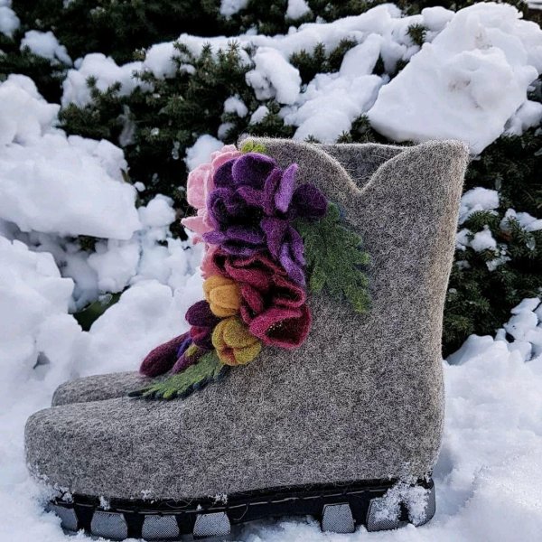 валяная обувь