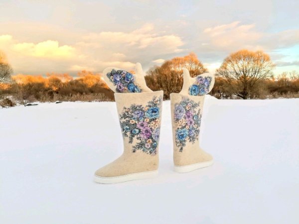 дизайнерские валенки