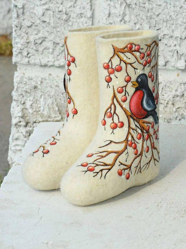 валенки рисунки