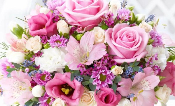 нежные букеты