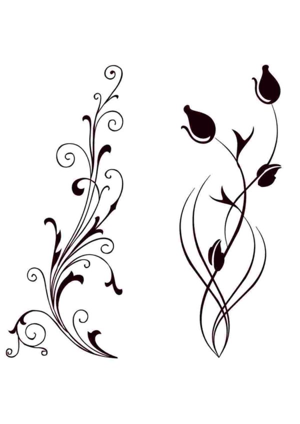 узор вертикальный