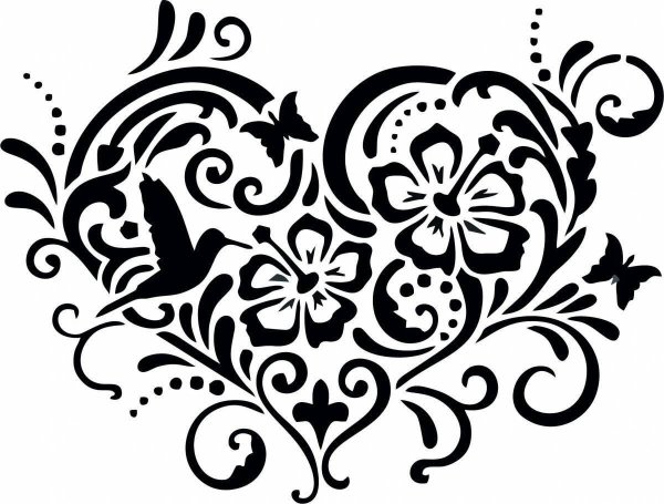 трафареты художественные