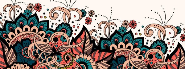 орнамент цветной