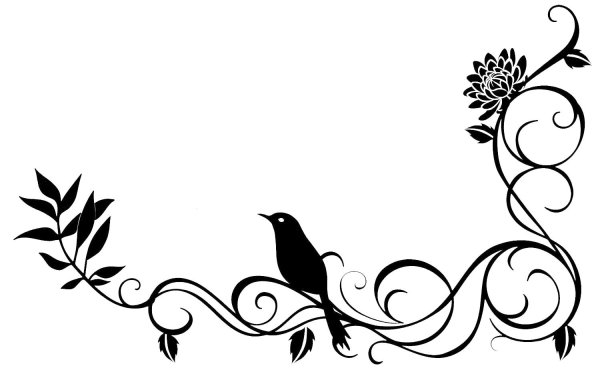 орнамент птица