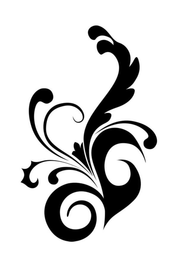 орнамент трафарет