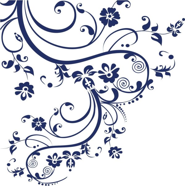 цветок узор