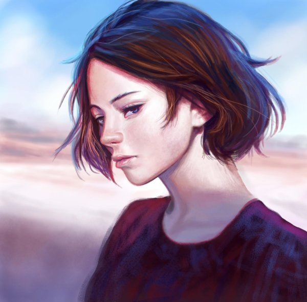 красивые арты девушек