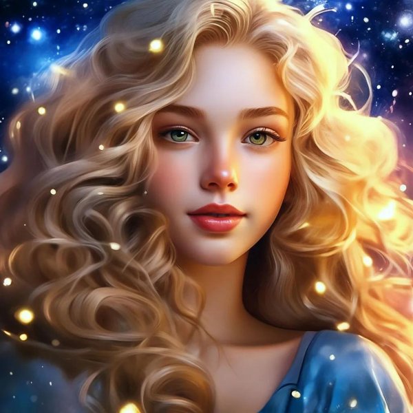 арты красивых девушек